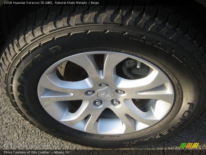 Natural Khaki Metallic / Beige 2008 Hyundai Veracruz SE AWD