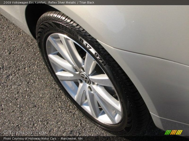 Reflex Silver Metallic / Titan Black 2009 Volkswagen Eos Komfort