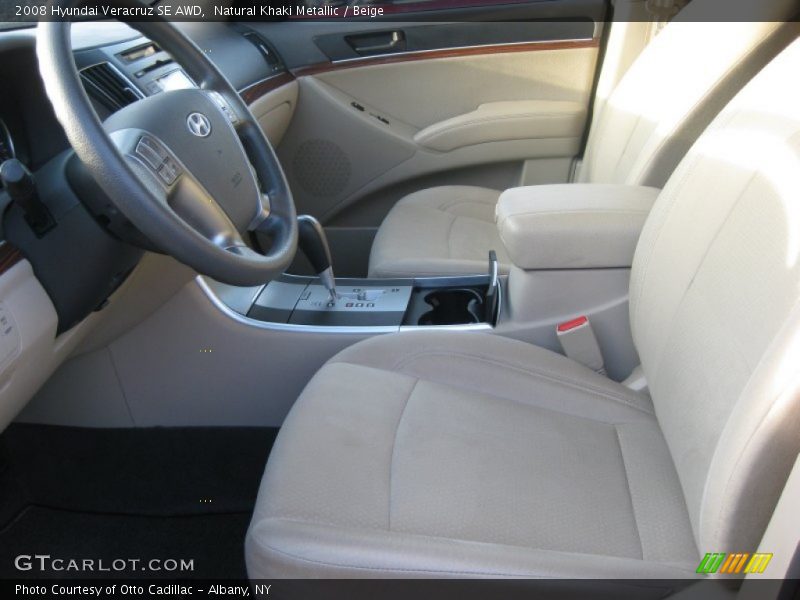 Natural Khaki Metallic / Beige 2008 Hyundai Veracruz SE AWD