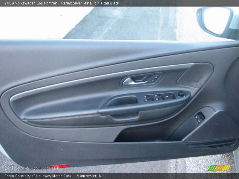 Reflex Silver Metallic / Titan Black 2009 Volkswagen Eos Komfort