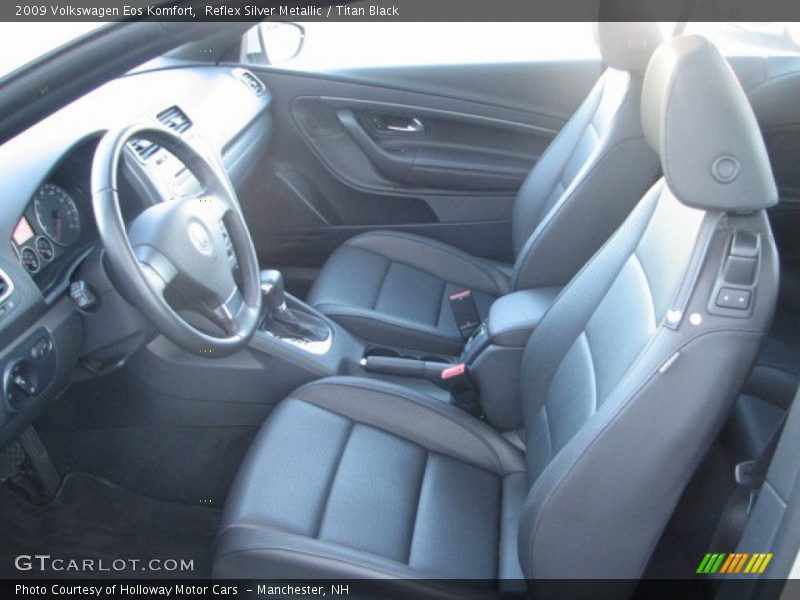 Reflex Silver Metallic / Titan Black 2009 Volkswagen Eos Komfort