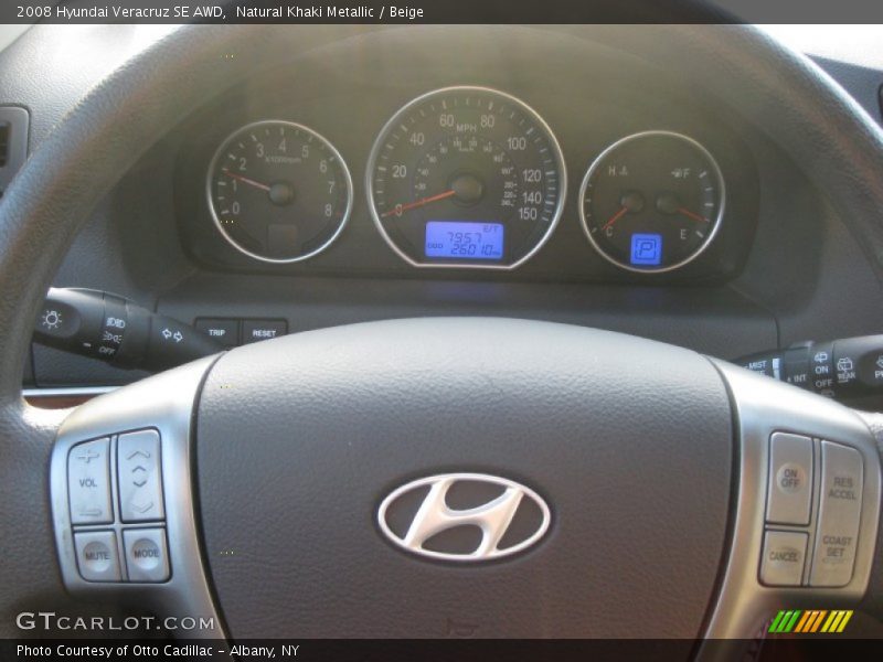 Natural Khaki Metallic / Beige 2008 Hyundai Veracruz SE AWD