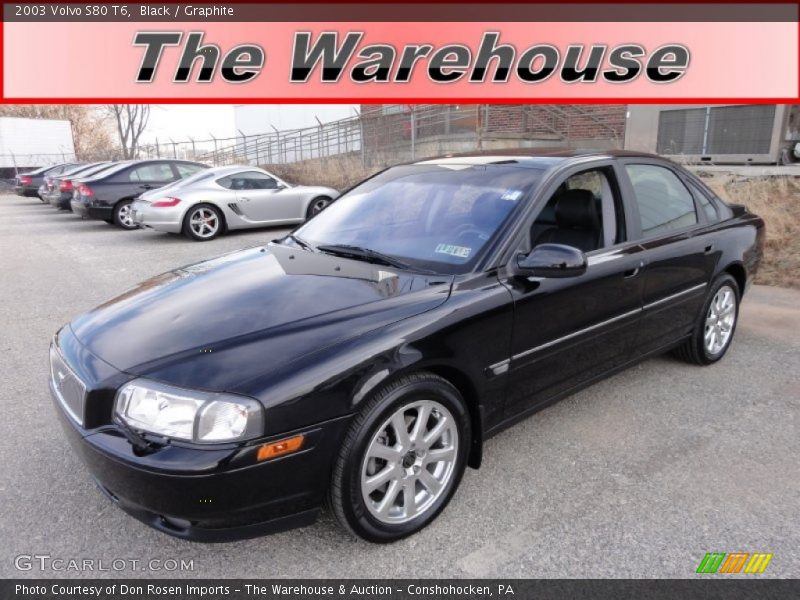 Black / Graphite 2003 Volvo S80 T6