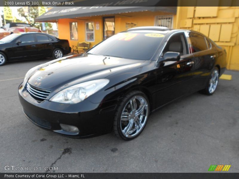 Black Onyx / Black 2003 Lexus ES 300
