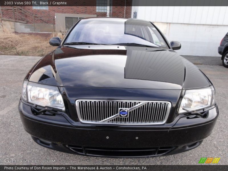 Black / Graphite 2003 Volvo S80 T6