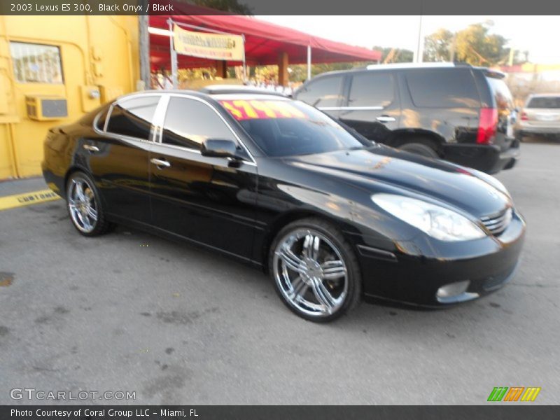 Black Onyx / Black 2003 Lexus ES 300