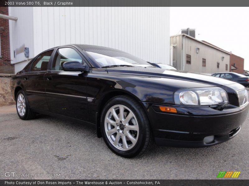 Black / Graphite 2003 Volvo S80 T6