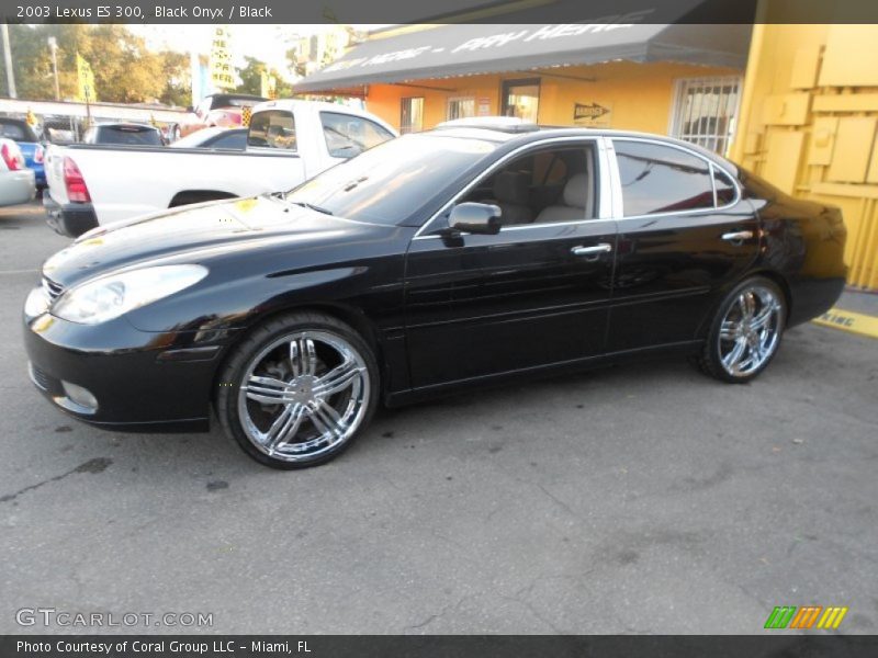 Black Onyx / Black 2003 Lexus ES 300