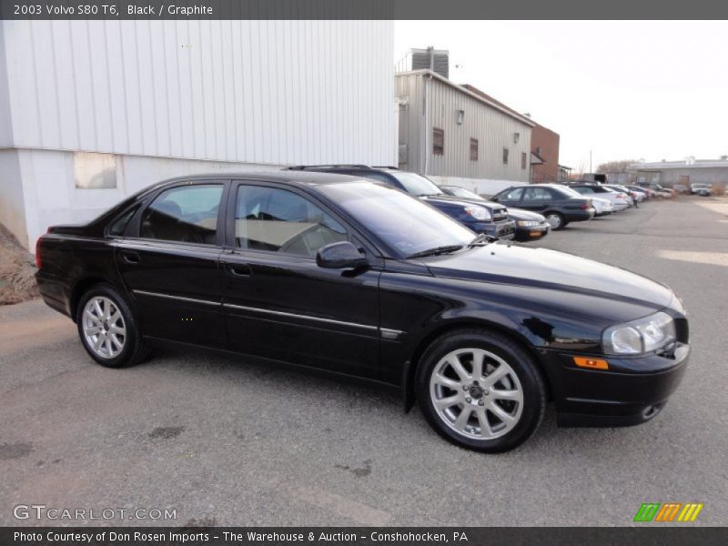 Black / Graphite 2003 Volvo S80 T6