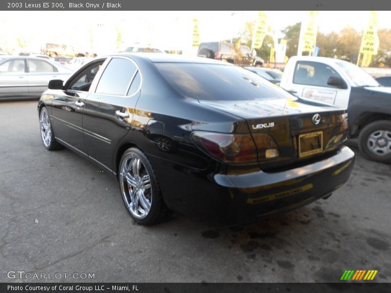 Black Onyx / Black 2003 Lexus ES 300