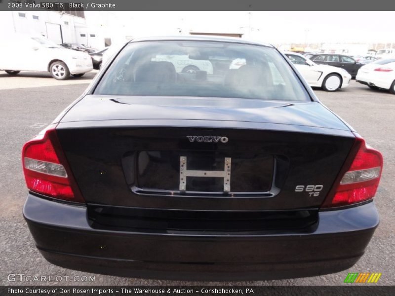 Black / Graphite 2003 Volvo S80 T6