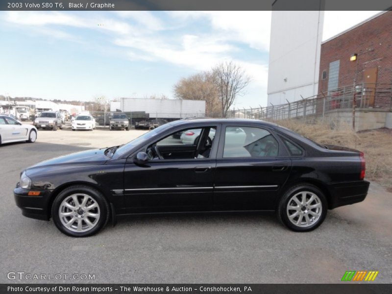 Black / Graphite 2003 Volvo S80 T6