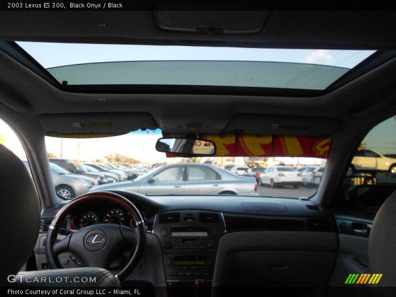 Black Onyx / Black 2003 Lexus ES 300