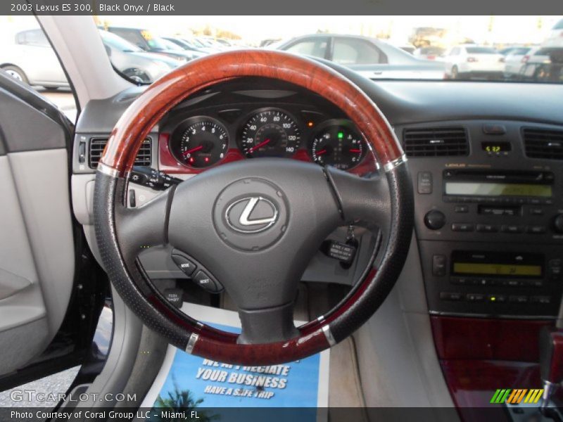 Black Onyx / Black 2003 Lexus ES 300
