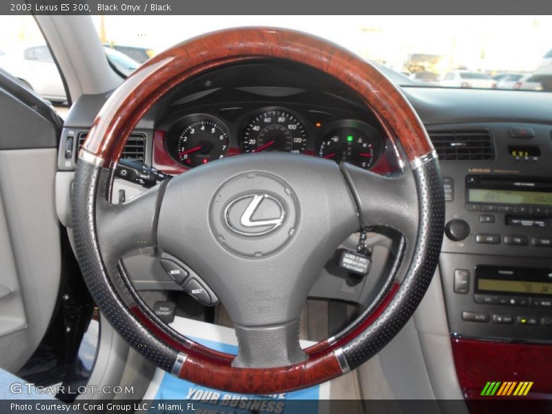 Black Onyx / Black 2003 Lexus ES 300