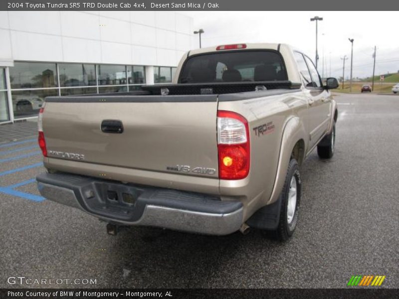 Desert Sand Mica / Oak 2004 Toyota Tundra SR5 TRD Double Cab 4x4