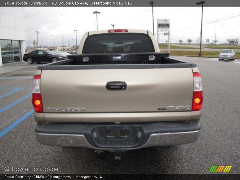 Desert Sand Mica / Oak 2004 Toyota Tundra SR5 TRD Double Cab 4x4