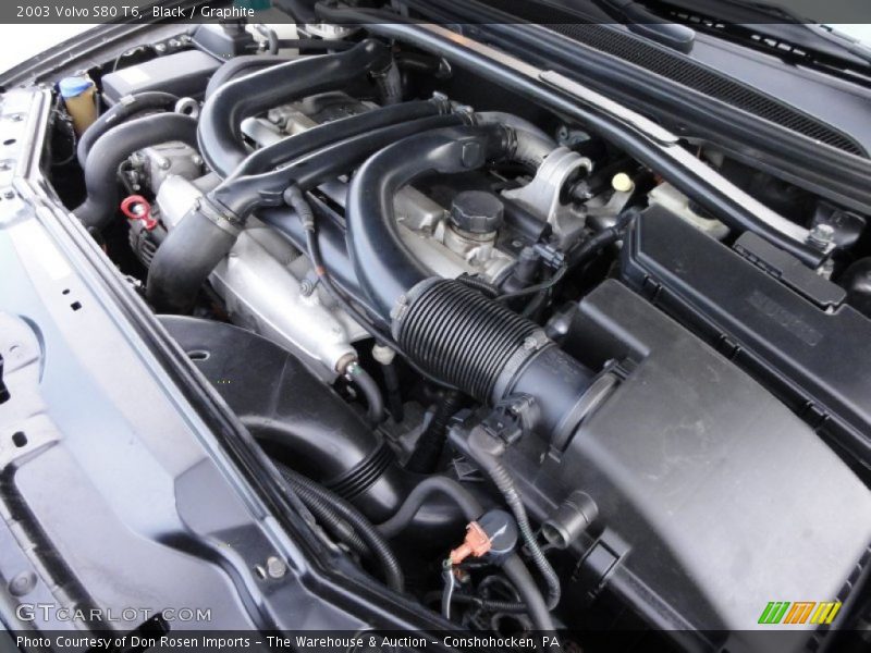 Black / Graphite 2003 Volvo S80 T6