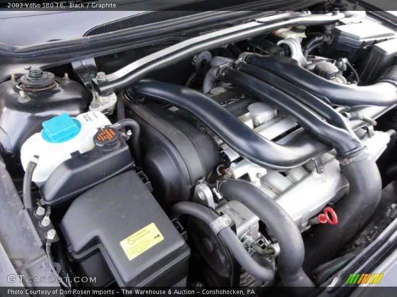 Black / Graphite 2003 Volvo S80 T6