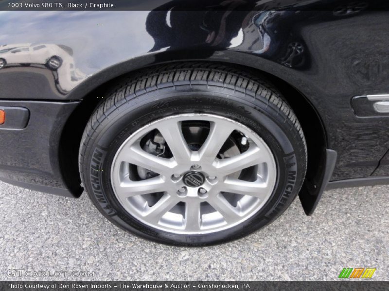 Black / Graphite 2003 Volvo S80 T6