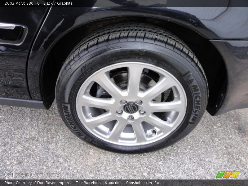 Black / Graphite 2003 Volvo S80 T6