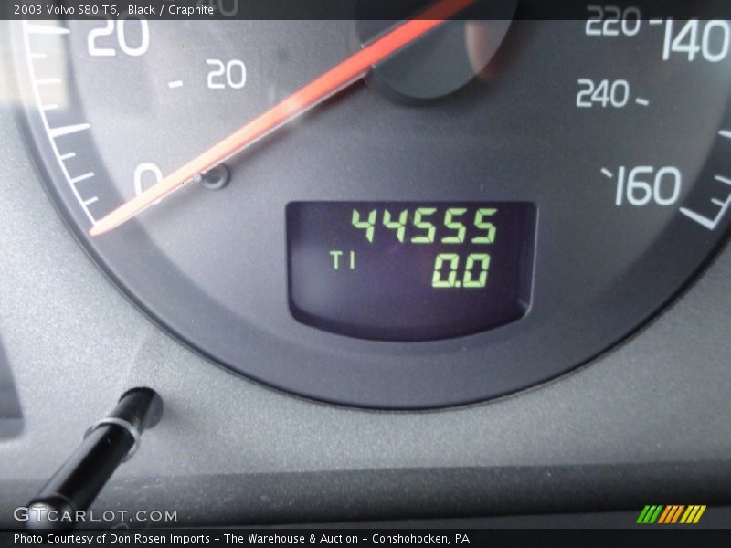 Black / Graphite 2003 Volvo S80 T6