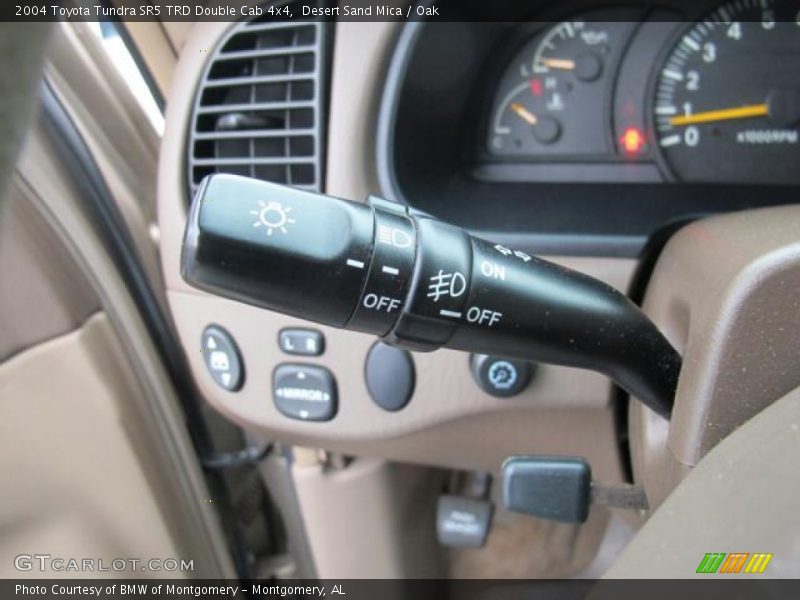Controls of 2004 Tundra SR5 TRD Double Cab 4x4