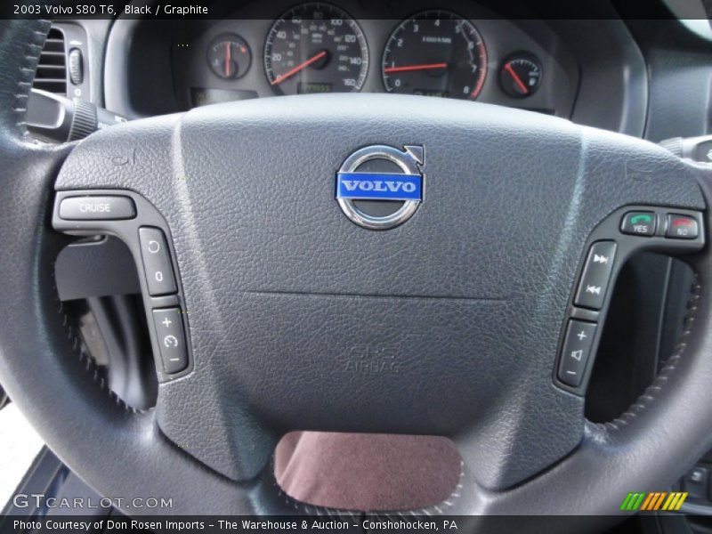 Black / Graphite 2003 Volvo S80 T6