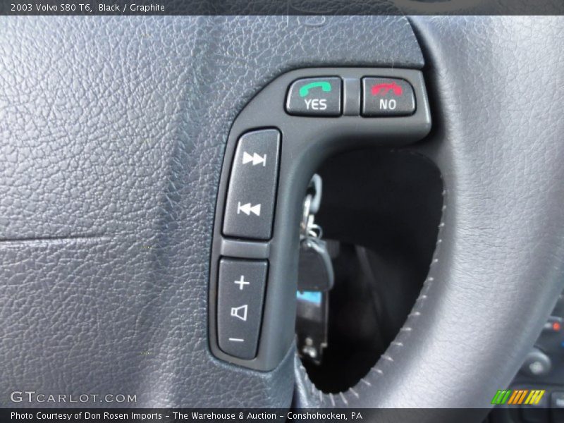 Black / Graphite 2003 Volvo S80 T6