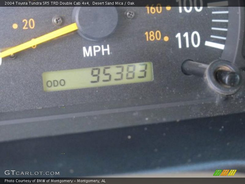 Desert Sand Mica / Oak 2004 Toyota Tundra SR5 TRD Double Cab 4x4