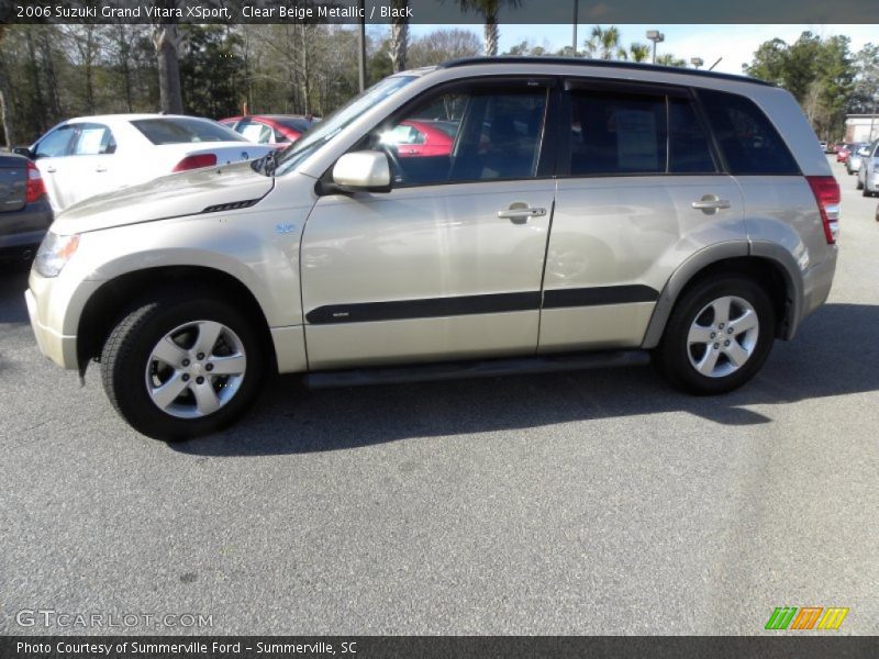 Clear Beige Metallic / Black 2006 Suzuki Grand Vitara XSport