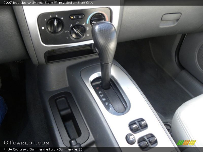 Stone White / Medium Slate Gray 2007 Jeep Liberty Limited