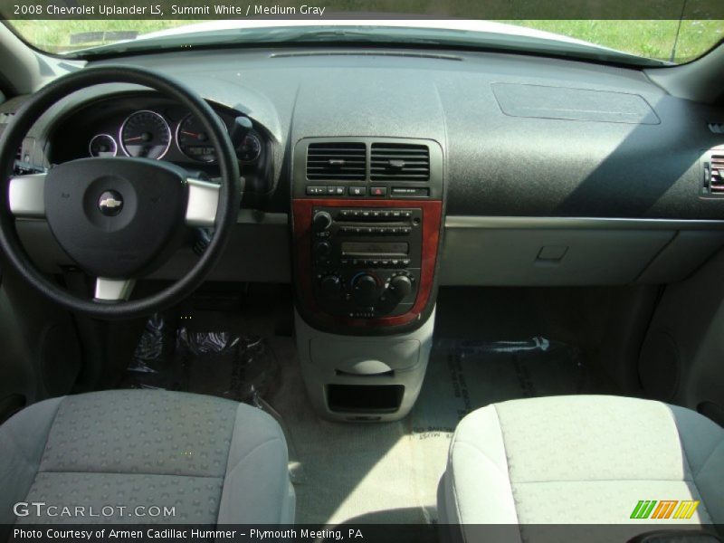 Summit White / Medium Gray 2008 Chevrolet Uplander LS