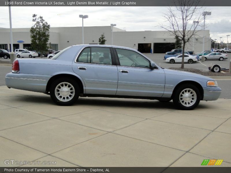 Light Denim Blue Metallic / Light Graphite 1998 Ford Crown Victoria LX Sedan