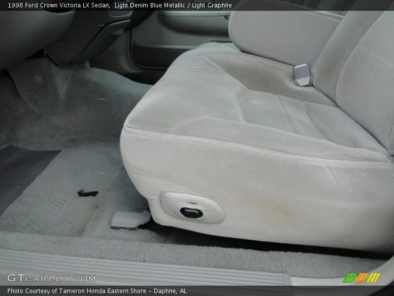 Light Denim Blue Metallic / Light Graphite 1998 Ford Crown Victoria LX Sedan