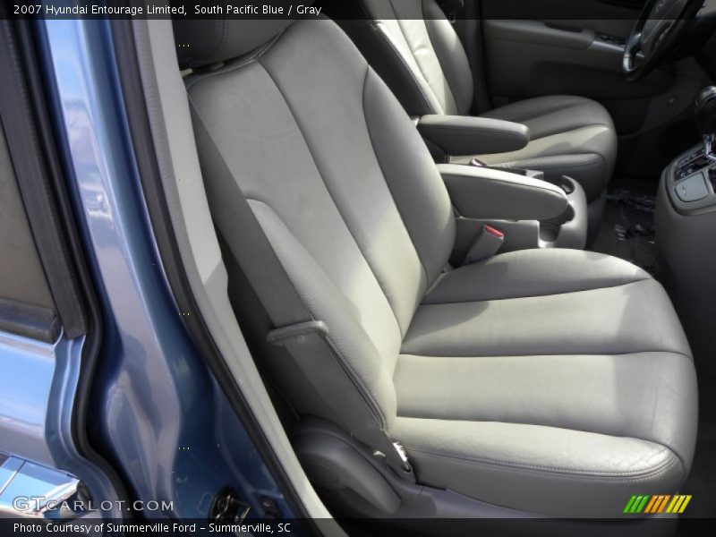 South Pacific Blue / Gray 2007 Hyundai Entourage Limited