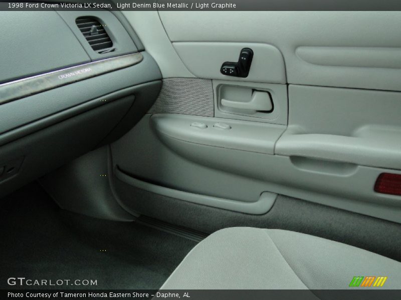 Light Denim Blue Metallic / Light Graphite 1998 Ford Crown Victoria LX Sedan