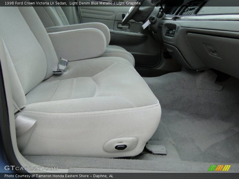Light Denim Blue Metallic / Light Graphite 1998 Ford Crown Victoria LX Sedan