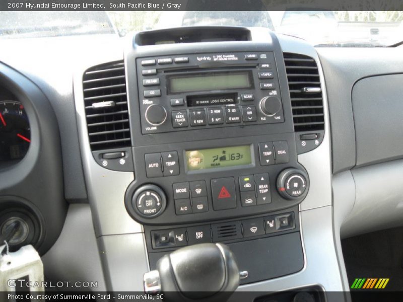 South Pacific Blue / Gray 2007 Hyundai Entourage Limited