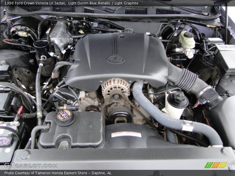  1998 Crown Victoria LX Sedan Engine - 4.6 Liter SOHC 16-Valve V8