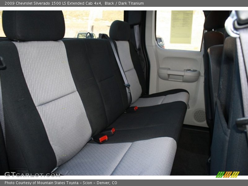 Black / Dark Titanium 2009 Chevrolet Silverado 1500 LS Extended Cab 4x4