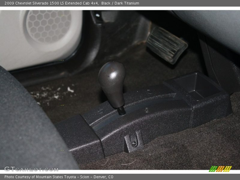 Black / Dark Titanium 2009 Chevrolet Silverado 1500 LS Extended Cab 4x4