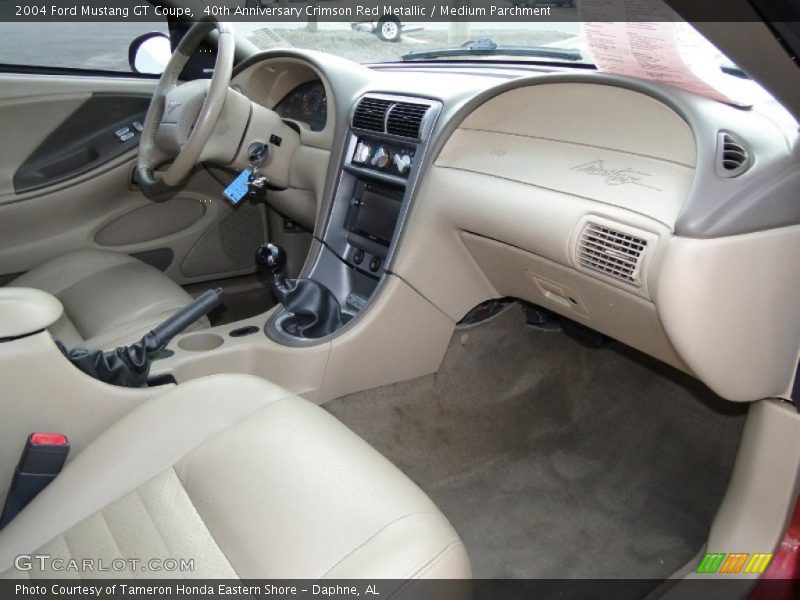 Dashboard of 2004 Mustang GT Coupe