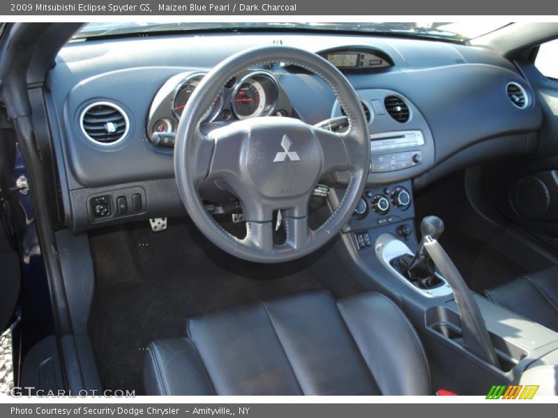 Maizen Blue Pearl / Dark Charcoal 2009 Mitsubishi Eclipse Spyder GS