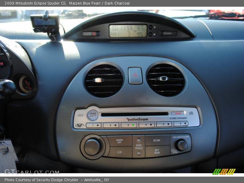 Maizen Blue Pearl / Dark Charcoal 2009 Mitsubishi Eclipse Spyder GS