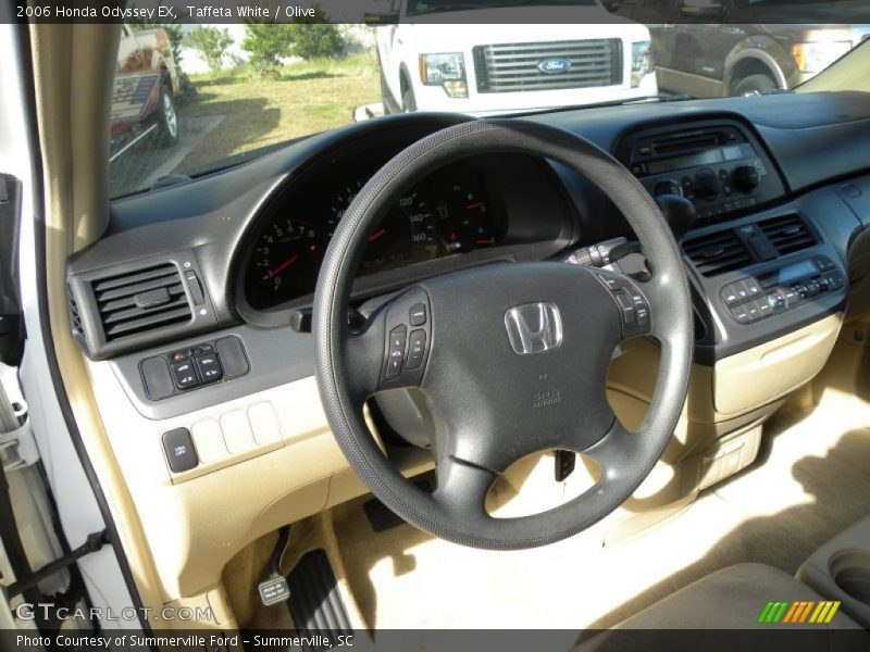 Taffeta White / Olive 2006 Honda Odyssey EX
