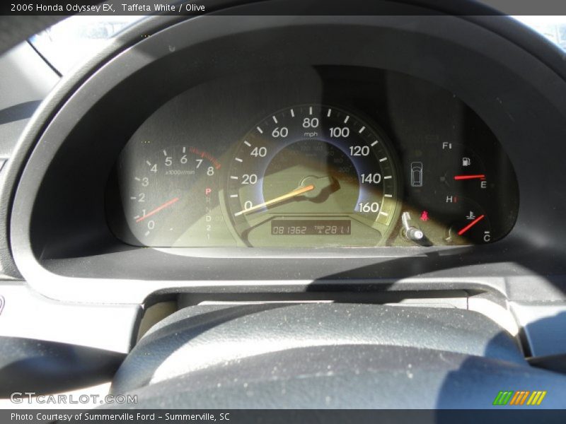 Taffeta White / Olive 2006 Honda Odyssey EX