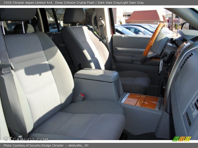 Deep Crimson Crystal Pearl / Dark Slate Gray/Light Slate Gray 2009 Chrysler Aspen Limited 4x4