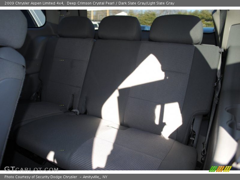 Deep Crimson Crystal Pearl / Dark Slate Gray/Light Slate Gray 2009 Chrysler Aspen Limited 4x4