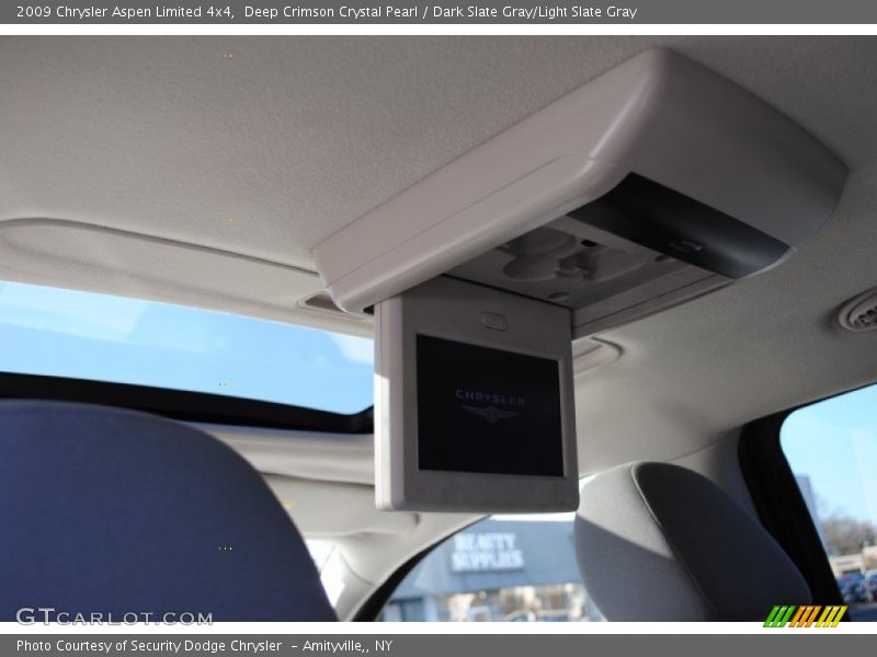 Deep Crimson Crystal Pearl / Dark Slate Gray/Light Slate Gray 2009 Chrysler Aspen Limited 4x4